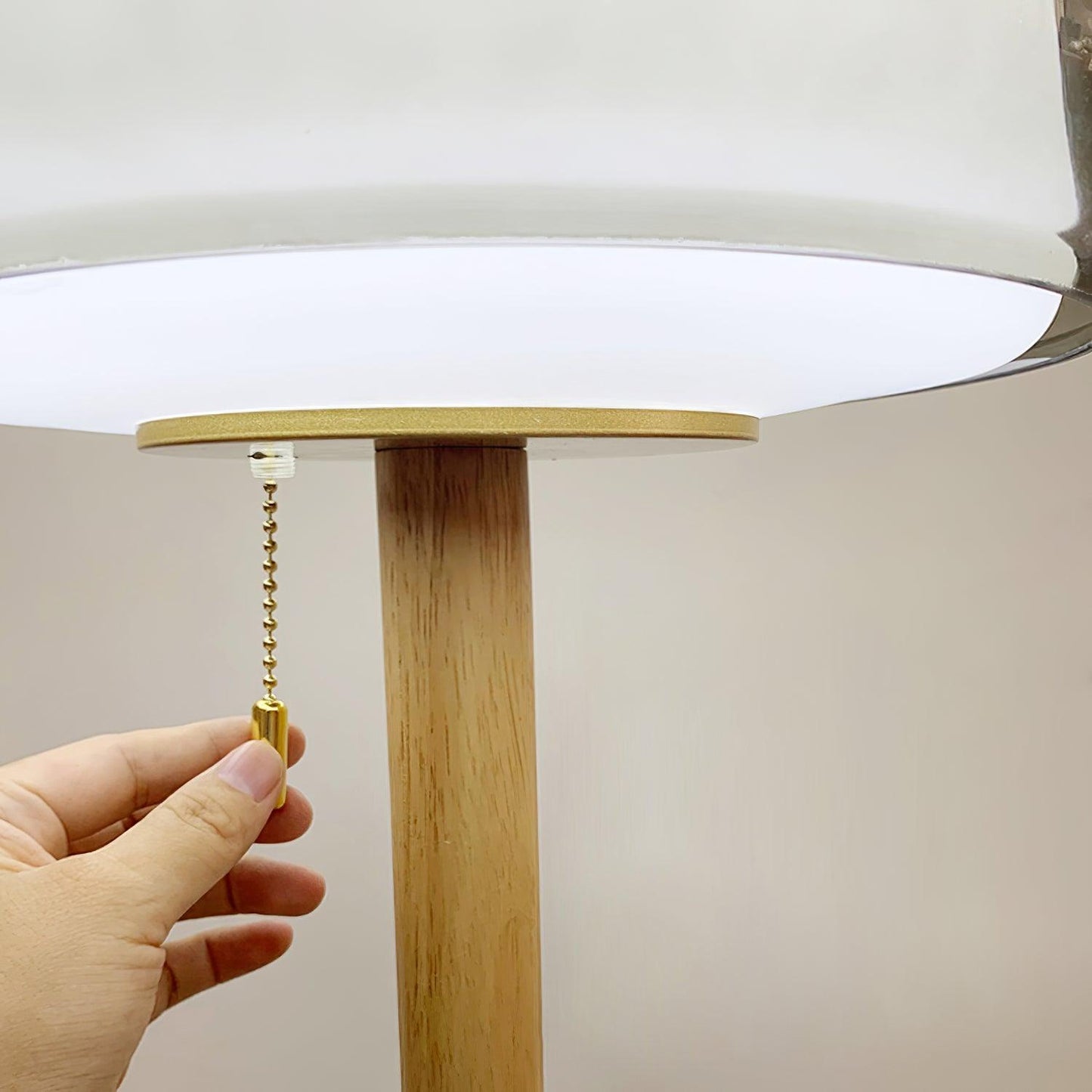 Mona Glass Table Lamp Metal Marble Modern LED Bedside Desk Light