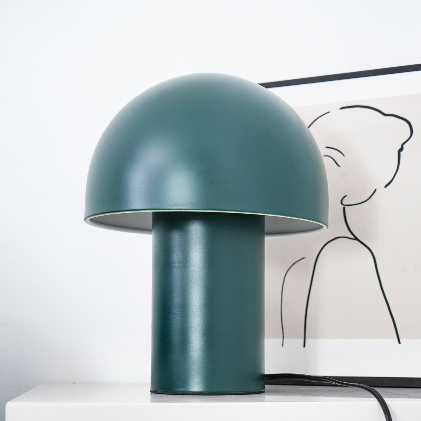 Whimsical Mushroom Umbrella Design with Warm Ambient Lighting Lamp