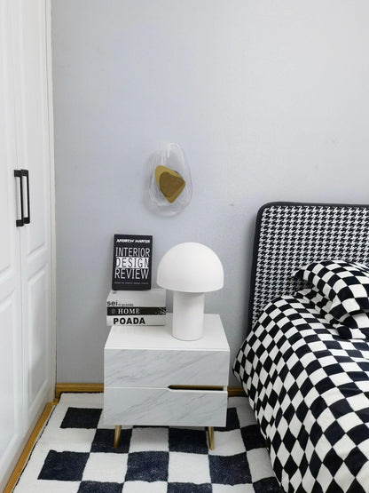 Whimsical Mushroom Umbrella Design with Warm Ambient Lighting Lamp