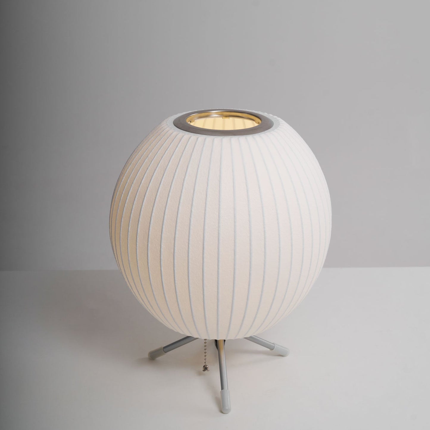 Nelson Tripod Table Lamp Chrome White LED Indoor Lighting