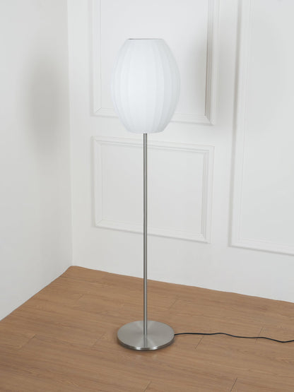 Nelson LED Floor Lamp With Floating Spherical Design