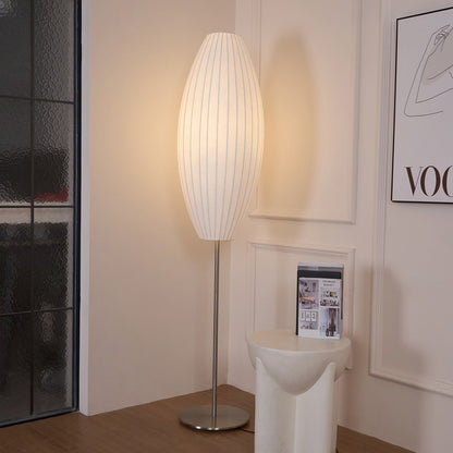 Nelson LED Floor Lamp With Floating Spherical Design