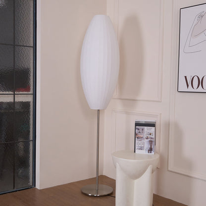 Nelson LED Floor Lamp With Floating Spherical Design