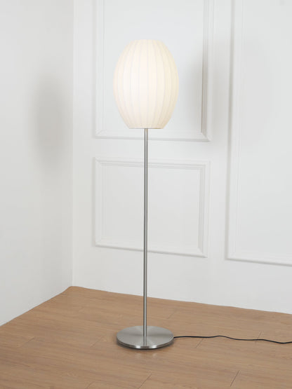 Nelson LED Floor Lamp With Floating Spherical Design