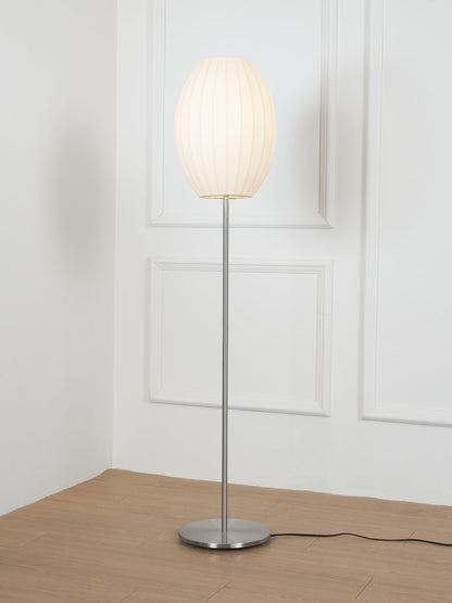 Nelson LED Floor Lamp With Floating Spherical Design