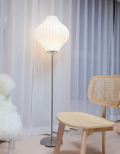 Nelson LED Floor Lamp With Floating Spherical Design