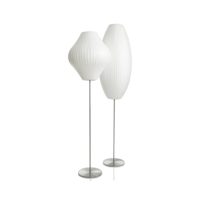 Nelson LED Floor Lamp With Floating Spherical Design
