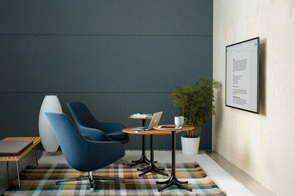 Nelson Tripod Table Lamp Chrome White LED Indoor Lighting