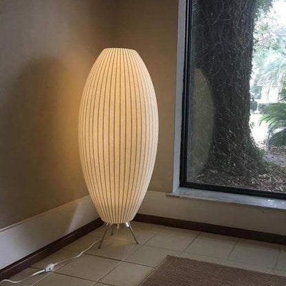 Nelson Tripod Table Lamp Chrome White LED Indoor Lighting