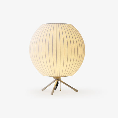 Nelson Tripod Table Lamp Chrome White LED Indoor Lighting