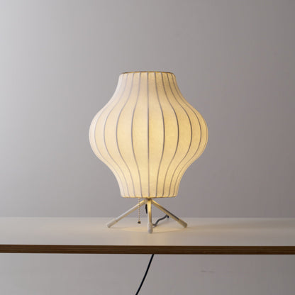 Nelson Tripod Table Lamp Chrome White LED Indoor Lighting