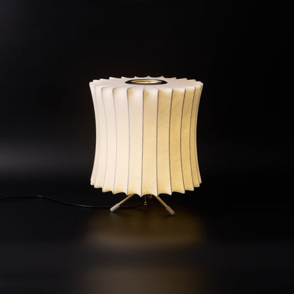 Nelson Tripod Table Lamp Chrome White LED Indoor Lighting