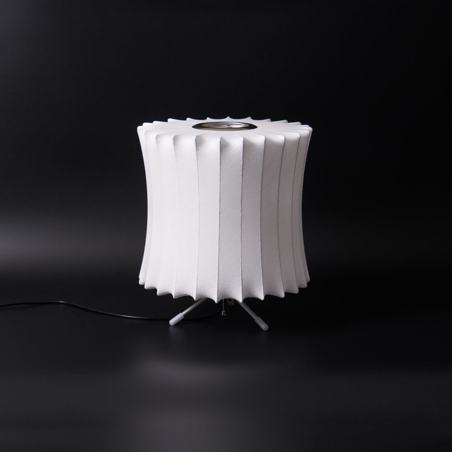 Nelson Tripod Table Lamp Chrome White LED Indoor Lighting