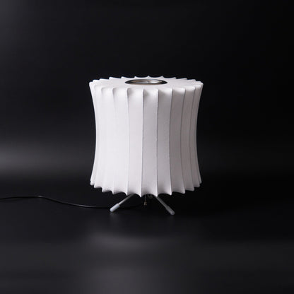 Nelson Tripod Table Lamp Chrome White LED Indoor Lighting