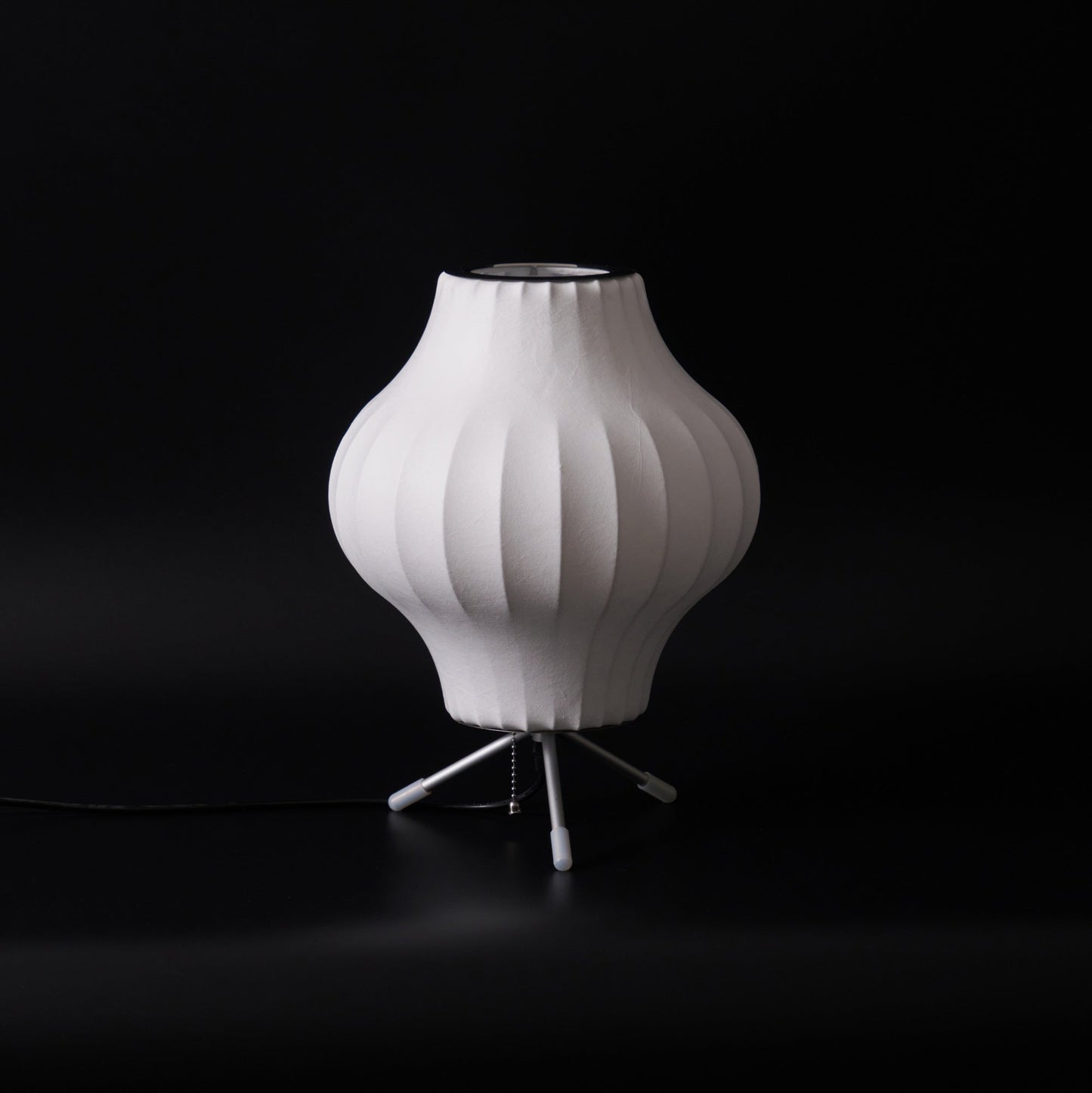 Nelson Tripod Table Lamp Chrome White LED Indoor Lighting