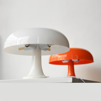 Mushroom Table Lamp Mid Century Modern Colorful Desk Lamp