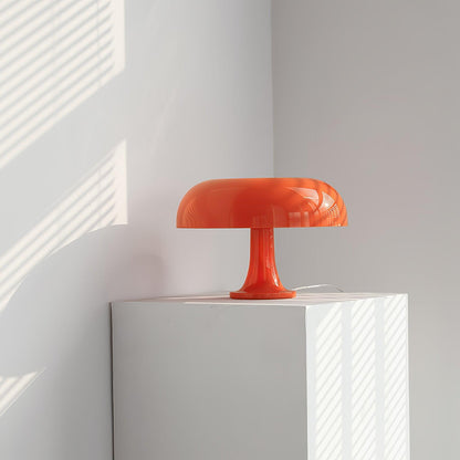 Mushroom Table Lamp Mid Century Modern Colorful Desk Lamp