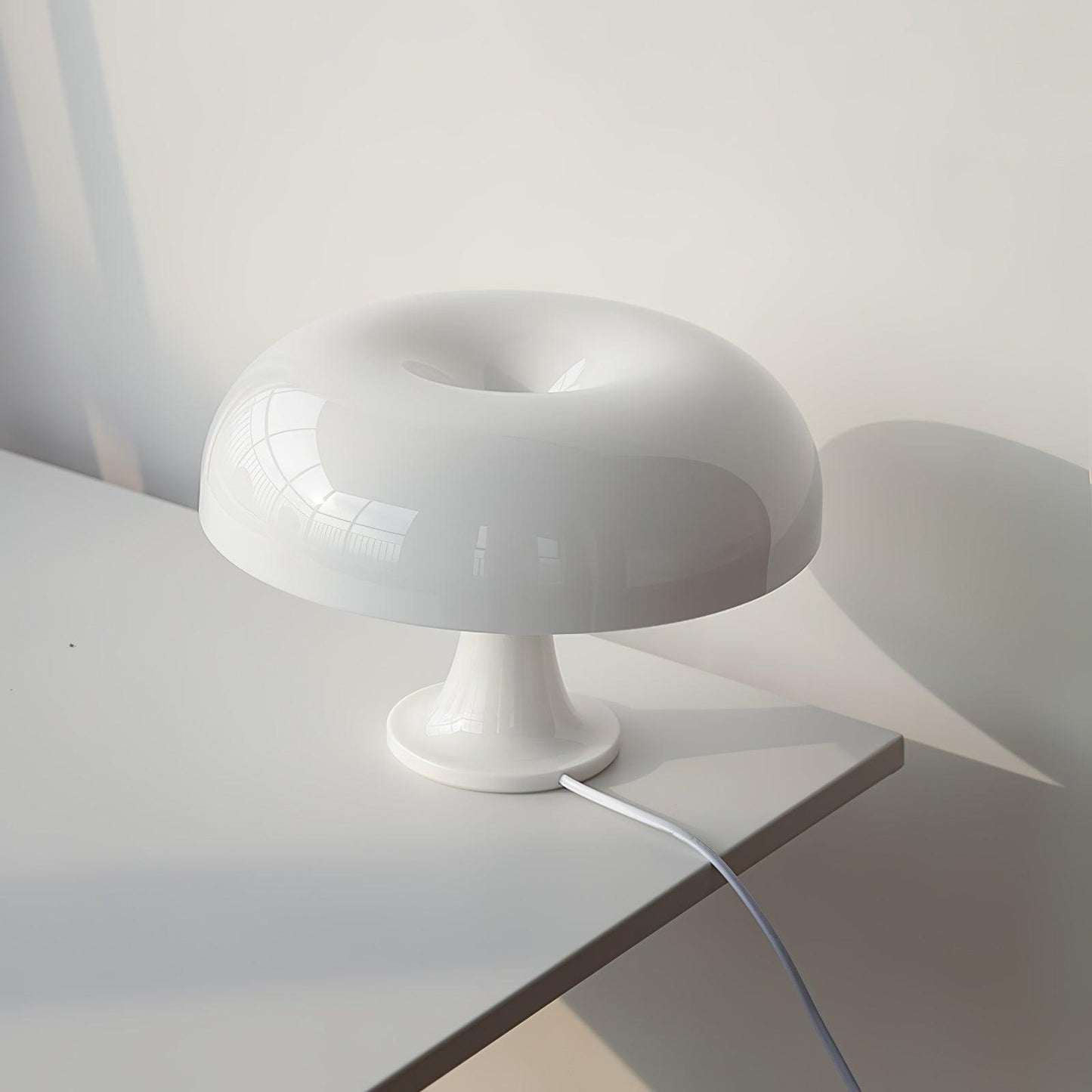 Mushroom Table Lamp Mid Century Modern Colorful Desk Lamp