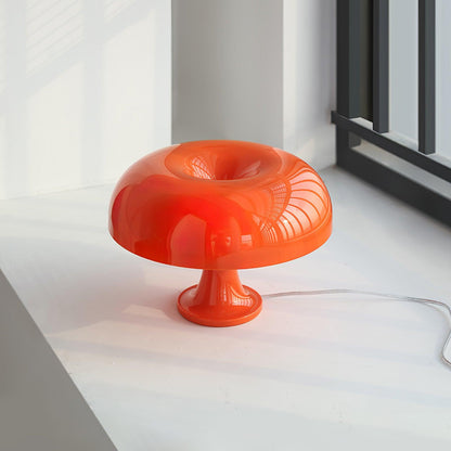 Mushroom Table Lamp Mid Century Modern Colorful Desk Lamp