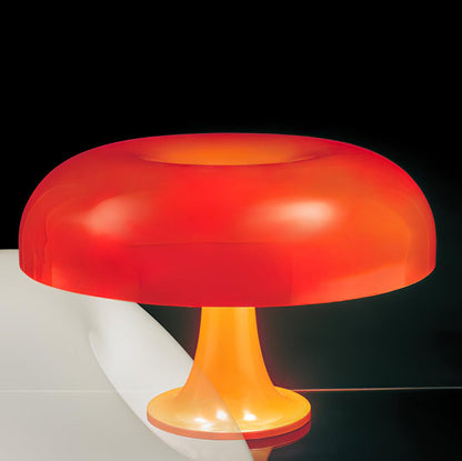 Mushroom Table Lamp Mid Century Modern Colorful Desk Lamp