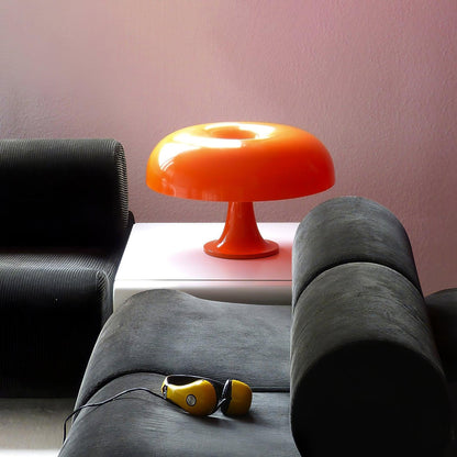 Mushroom Table Lamp Mid Century Modern Colorful Desk Lamp