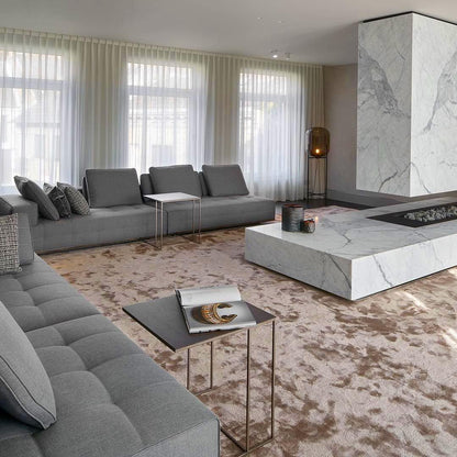 Oda LED Floor Lamp With Modern Glass Globe