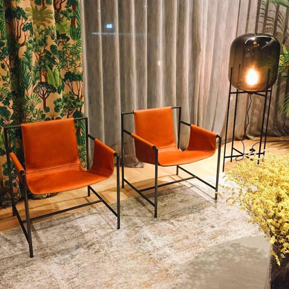 Oda LED Floor Lamp With Modern Glass Globe