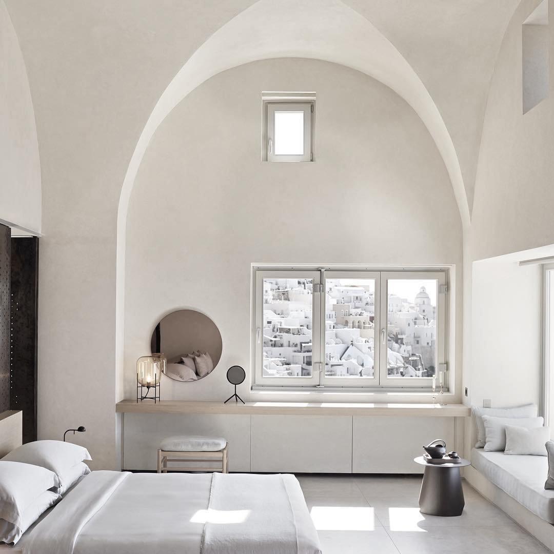 Oda LED Floor Lamp With Modern Glass Globe