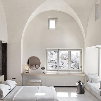 Oda LED Floor Lamp With Modern Glass Globe