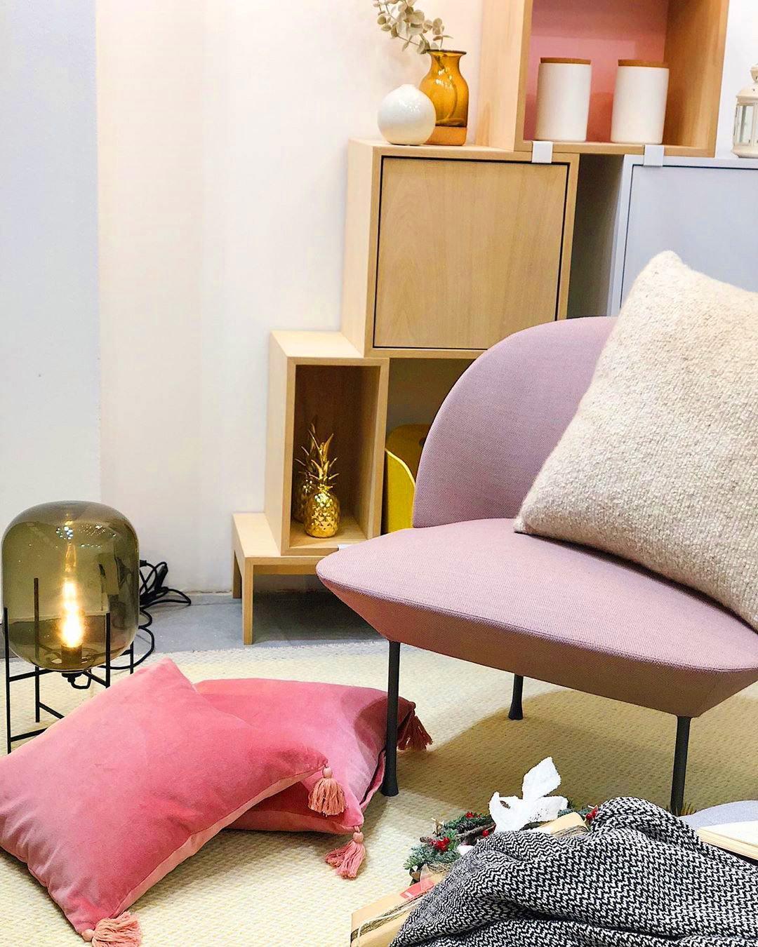 Oda LED Floor Lamp With Modern Glass Globe