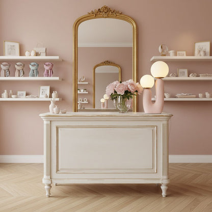 Oo Rough Lamp – Artistic Resin & Glass Table Light