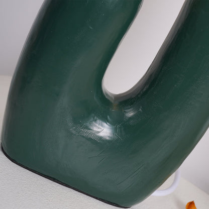 Oo Rough Lamp – Artistic Resin & Glass Table Light