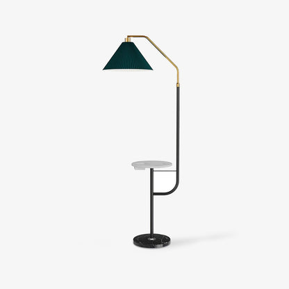 Ozz LED Floor Lamp With Artistic Metal & Marble Design
