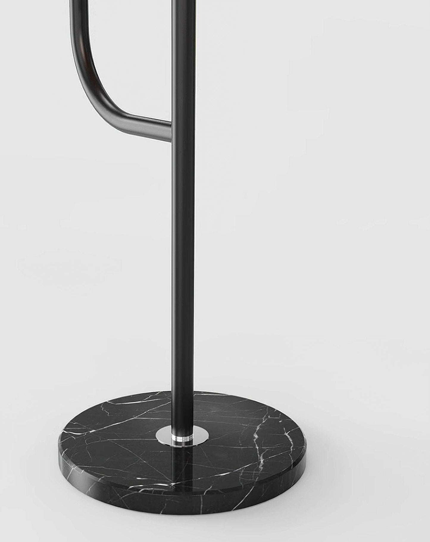 Ozz LED Floor Lamp With Artistic Metal & Marble Design