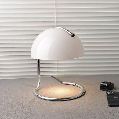 Pierre Chrome Table Lamp | Elegant Glass Accent Light for Modern Homes