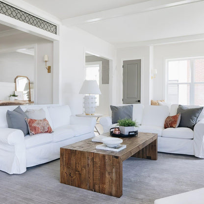 Polka Dot Porcelain Table Lamp White Fabric LED Indoor Lighting