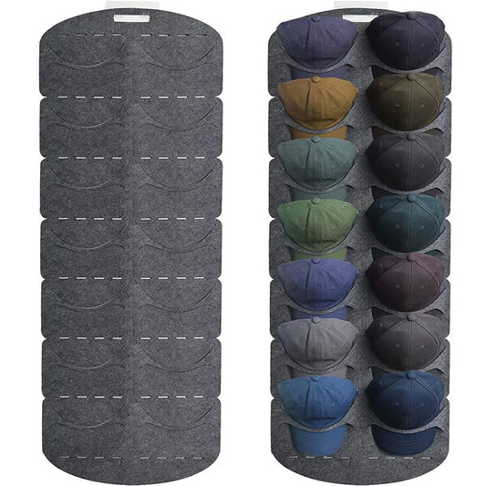 Hat Storage Rack Wall Mount Cap Organizer
