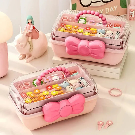 Multi Layer Hairpin Storage Box For Girls Accessories