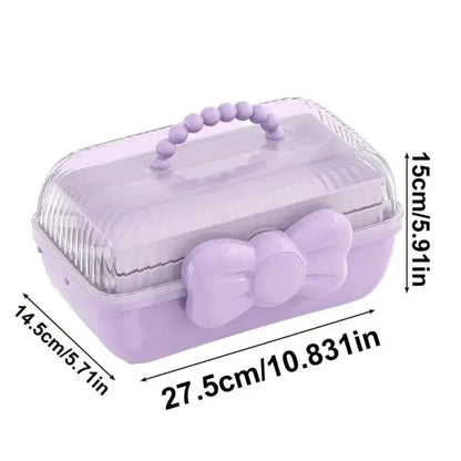 Multi Layer Hairpin Storage Box For Girls Accessories