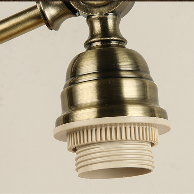 Antique Bronze Metallic LED Desk Lamp – Luxury Adjustable Gooseneck Task Light