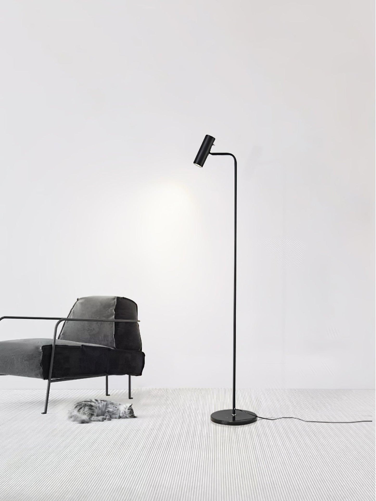 Minimal Torris Floor Lamp With Adjustable LED