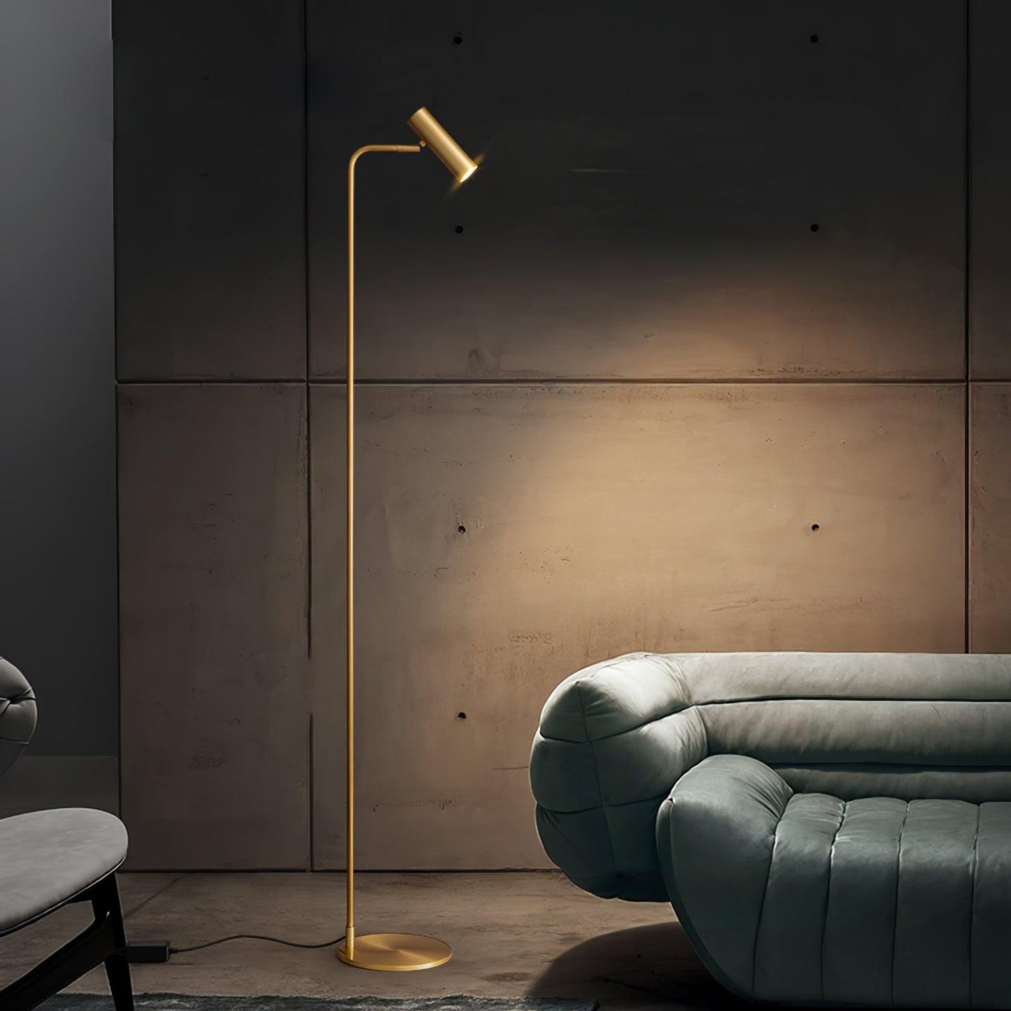 Minimal Torris Floor Lamp With Adjustable LED