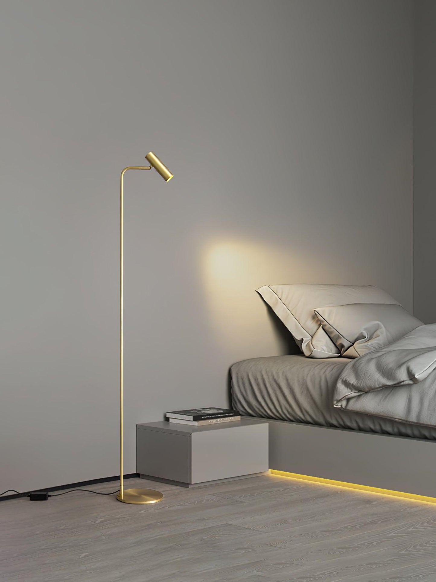 Minimal Torris Floor Lamp With Adjustable LED