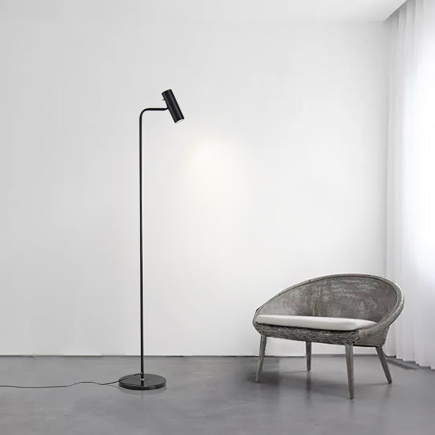 Minimal Torris Floor Lamp With Adjustable LED