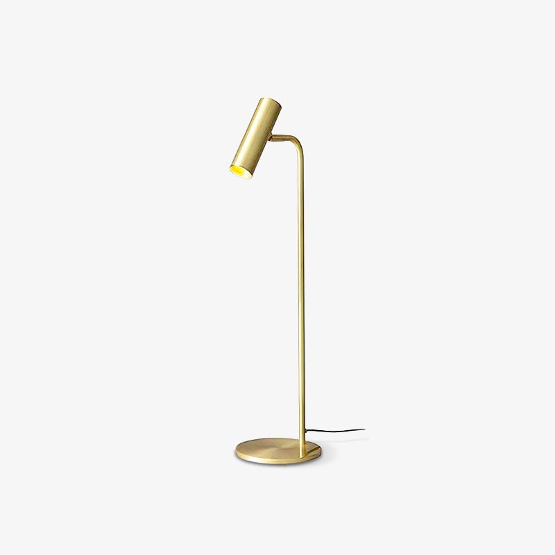 Torris Table Lamp Satin Brass Adjustable LED Desk Lighting
