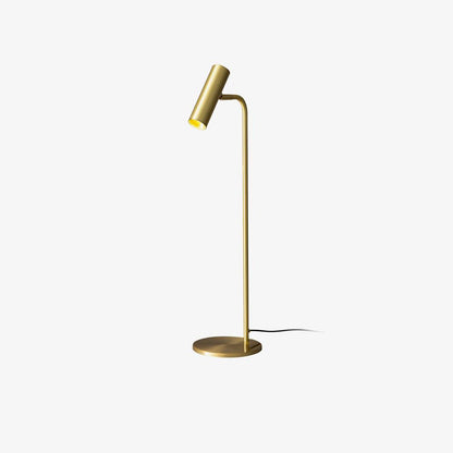 Torris Table Lamp Satin Brass Adjustable LED Desk Lighting