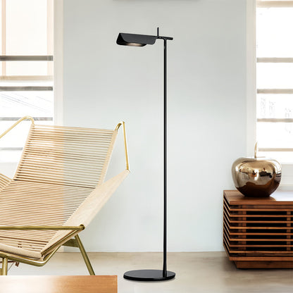 Nordic LED Floor Lamp Rotating Head Reading Light