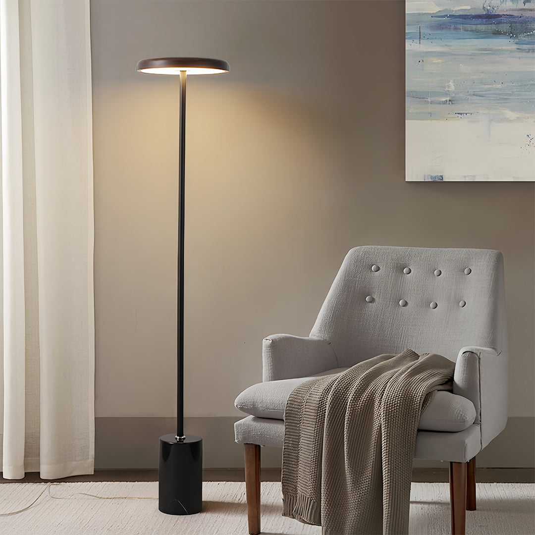 Minimalist LED Floor Lamp Uplight Modern Dimmable Standing Light