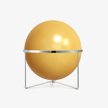 Yolk Table Lamp Yellow White Shade LED Modern Decor Lighting