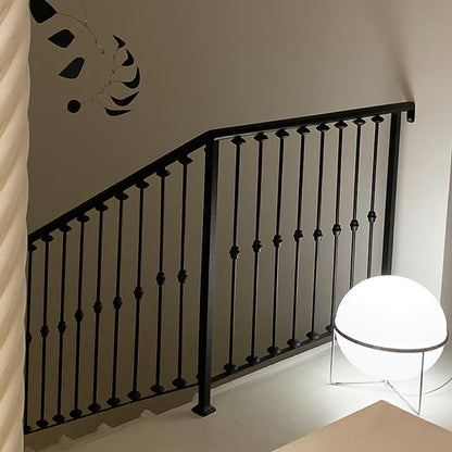 Yolk Table Lamp Yellow White Shade LED Modern Decor Lighting